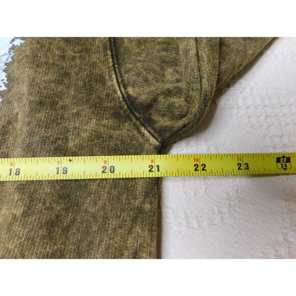 Acid Washed Art Hoodie Sweatshirt Horses in Snow Graphic Artist Persis Weirs - Picture 6 of 7